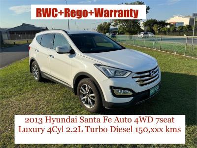 2013 HYUNDAI SANTA FE ELITE CRDi (4x4) 4D WAGON DM for sale in Brisbane South